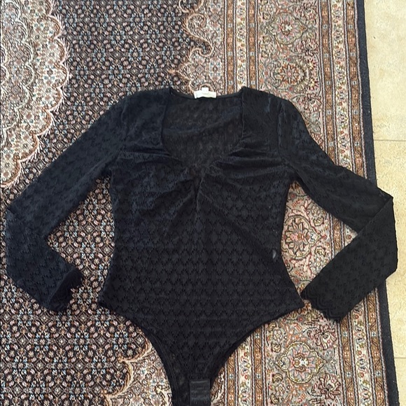 Drole de copine Other - Black Long Sleeve Bodysuit